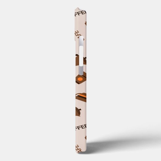 コーヒー Case-Mate iPhoneケース (裏面 / 左)