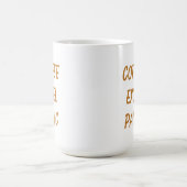 コーヒー Excel パニック 反復 冗談 コーヒーマグカップ (中央)