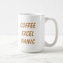 コーヒー Excel パニック 反復 冗談
