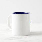 コーヒー(googleのロゴ)マグ ツートーンマグカップ (正面左)