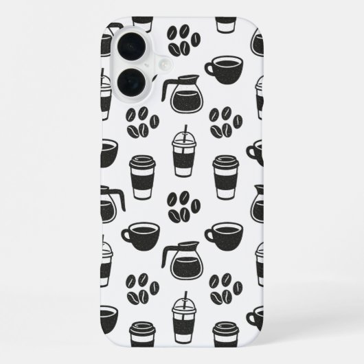  コーヒー iPhoneケース (裏面)