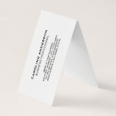 コーヒー | Javaカップ |コーヒー豆 名刺 (裏面)