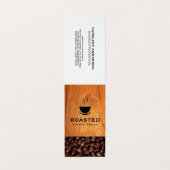 コーヒー | Javaカップ |コーヒー豆 名刺 (外部フラット)