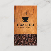 コーヒー | Javaカップ |コーヒー豆 名刺 (正面)