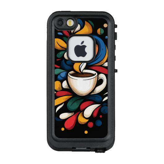 コーヒー LifeProof iPhoneケース (裏面)