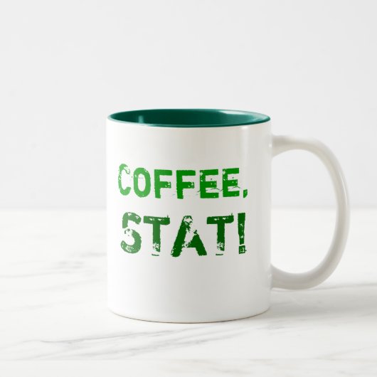 コーヒー、STAT! ツートーンマグカップ (右)