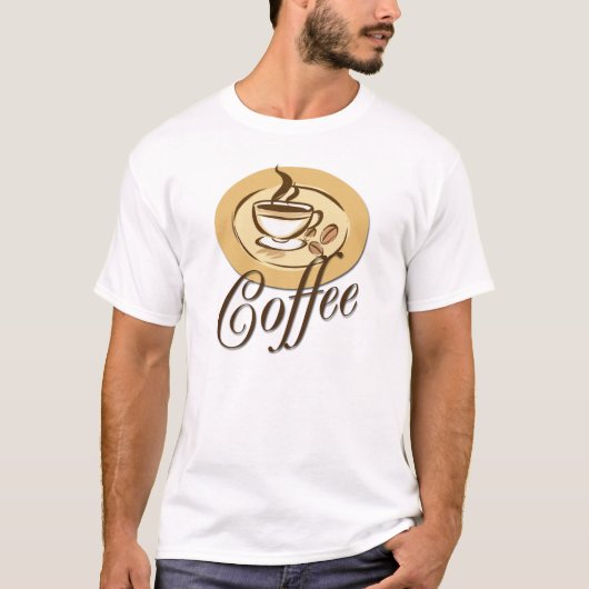 コーヒー Tシャツ (正面)