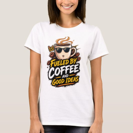 コーヒー Tシャツ (正面)