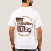 コーヒー Tシャツ (裏面)