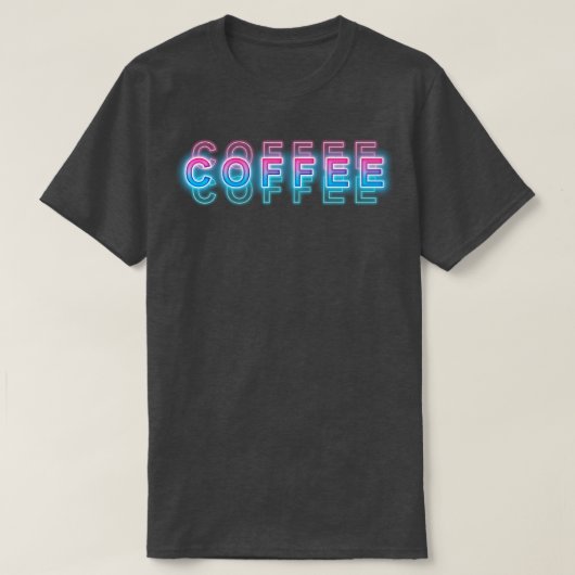 コーヒー Tシャツ (デザイン正面)