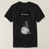 コーヒー Tシャツ (デザイン正面)