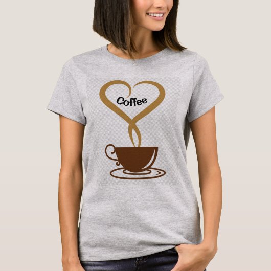 コーヒー Tシャツ (正面)