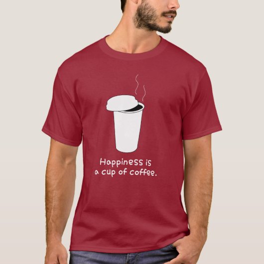 コーヒー Tシャツ (正面)