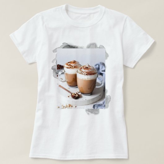 コーヒー Tシャツ (デザイン正面)