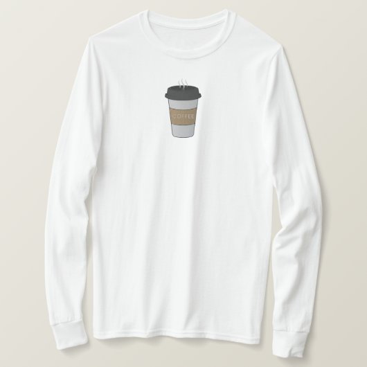 コーヒー Tシャツ (デザイン正面)