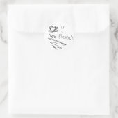 コーヒー：Yes! ラウンドシール (バッグ)