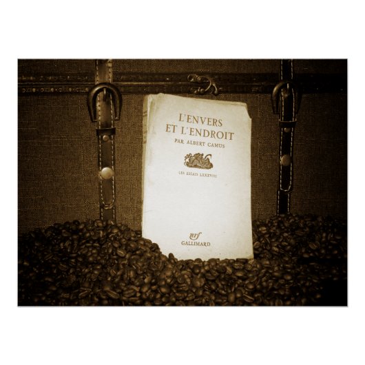 コーヒーBeansとブック ポスター (正面)