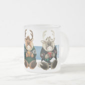 コーヒーBouグループ-曇らされたマグ フロストグラスマグカップ (正面右)