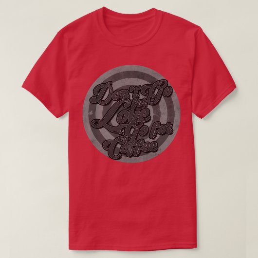 コーヒーBWに移動 Tシャツ (デザイン正面)