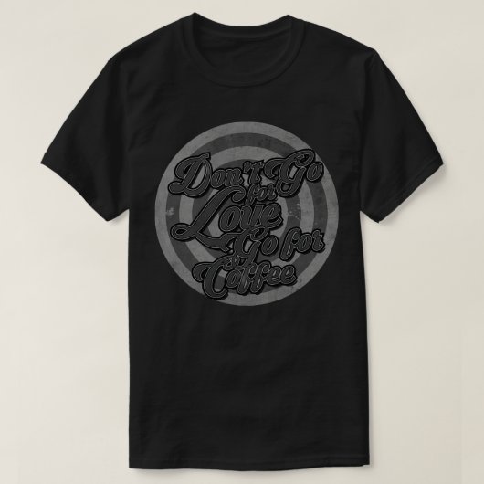 コーヒーBWに移動 Tシャツ (デザイン正面)