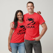 コーヒーC8H10N4O2 Tシャツ (ユニセックス)