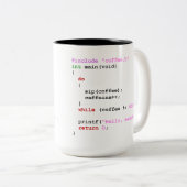 コーヒーC ツートーンマグカップ (正面右)