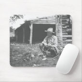 コーヒーcan.からの猫の食べ物 マウスパッド (マウス)