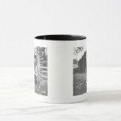 コーヒーcan.からの猫の食べ物 マグカップ (中央)