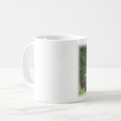 コーヒーcup~~岩が多い湖場面 コーヒーマグカップ (正面左)