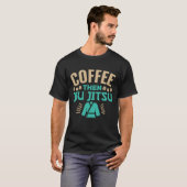 コーヒーJiu Jitsu BJJ Tシャツ (正面フル)