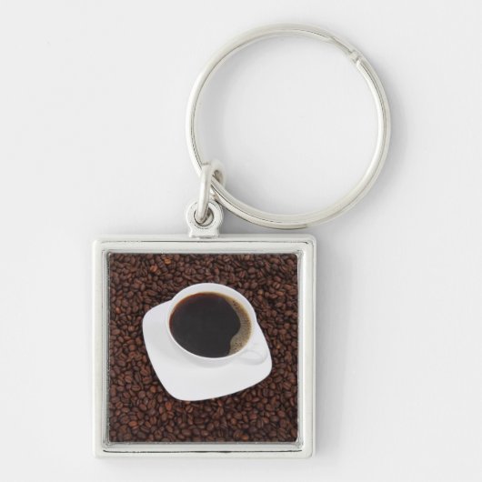 コーヒーKeychain キーホルダー (正面)