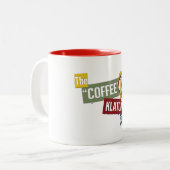 コーヒーKlatchの乗組員のマグ ツートーンマグカップ (正面左)