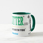 コーヒーMUG~~THEの男の運搬人 マグカップ (正面右)