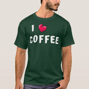 コーヒーTシャツクラシックが大好き Tシャツ