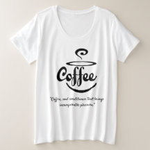 コーヒーTシャツ