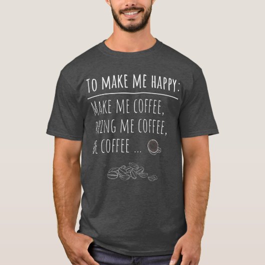 コーヒーTシャツ Tシャツ (正面)