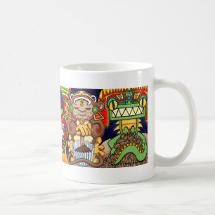 コーヒーTikiのマグ-作成 コーヒーマグカップ