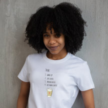 コーヒーTo-DoリストTシャツ