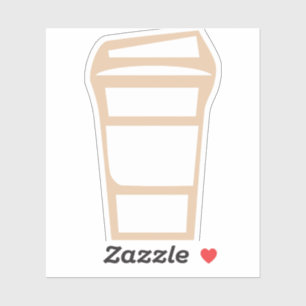 コーヒーTo-Goカップアイコン シール