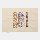 コーヒ不気味ー前 キッチンタオル (横)