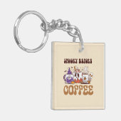 コーヒ不気味ー前 キーホルダー (正面左)