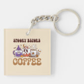 コーヒ不気味ー前 キーホルダー (裏面)
