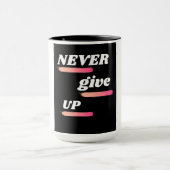 コーヒ与えーマグ感動的を飲まない マグカップ (中央)