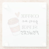 コーヒ与えーミーのすごい力 ガラスコースター (裏面)