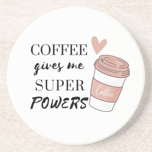 コーヒ与えーミーのすごい力 コースター (正面)