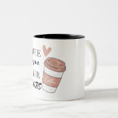 コーヒ与えーミーのすごい力 ツートーンマグカップ (正面右)