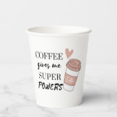 コーヒ与えーミーのすごい力 紙コップ (裏面)