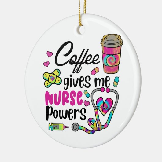 コーヒ与えーミーナース力 セラミックオーナメント (左)