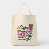 コーヒ与えーミーナース力 トートバッグ (正面)