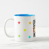 コーヒ与えーミー先生パワーマグ ツートーンマグカップ (左)